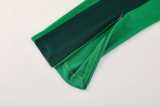 2025 WQD Green Half Pull Tracksuit