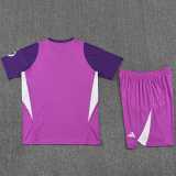 2025/26 R MAD GKP Purple Fans Men Sets Soccer jersey