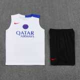 2025/26 PSG White Training Shorts Suit