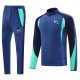 2025 WQD Blue Half Pull Tracksuit