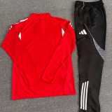 2025/26 Sevilla Red Half Pull Tracksuit