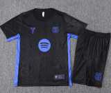 2025/26 BAR Black Training Shorts Suit
