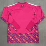 2026 Mexico GKP Pink Fans Long Sleeve Soccer jersey