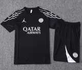 2025/26 PSG Black Training Shorts Suit