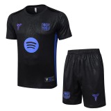 2025/26 BAR Black Training Shorts Suit