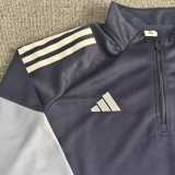 2025/26 FC Schalke 04 Dark Blue Half Pull Tracksuit