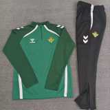 2025/26 Real Betis Green Half Pull Tracksuit