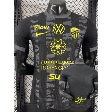 [PLAYER] 2025/26 Al Ittihad FC Special Edition Black Player Soccer jersey