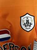 1998 Sheffield Wednesday 3RD Orange Retro Soccer jersey