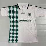 1995/96 Panathinaikos FC Away White Retro Soccer jersey