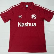 1991/92 Hannover 96 Home Red Retro Soccer jersey