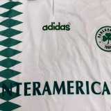 1995/96 Panathinaikos FC Away White Retro Soccer jersey