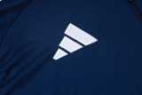 2025/26 Al Nassr FC Dark Blue Half Pull Tracksuit