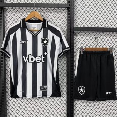 2025/26 Botafogo de FR Home Black Fans Kids Soccer jersey