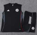 2025/26 Ajax Black Training Shorts Suit