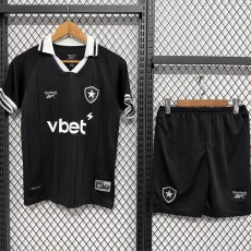 2025/26 Botafogo de FR Away Black Fans Kids Soccer jersey