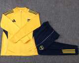 2025/26 Boca Juniors Yellow Half Pull Tracksuit