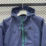 2025 WQD Dark Blue Windbreaker