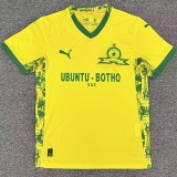 2025/26 Mamelodi Sundowns Home Yellow Fans Soccer jersey