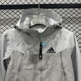 2025 WQD Gray Windbreaker