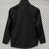 2025/26 Jordan Paris Saint-Germain Black Windbreaker