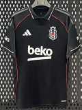 2025/26 Besiktas JK 3RD Black Fans Soccer jersey