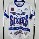 2025/26 76ERS White NBA Jerseys