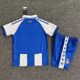 2025/26 Espanyol Home Blue Fans Kids Soccer jersey