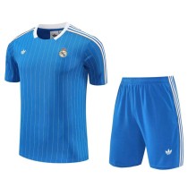 2025/26 R MAD Blue Training Shorts Suit