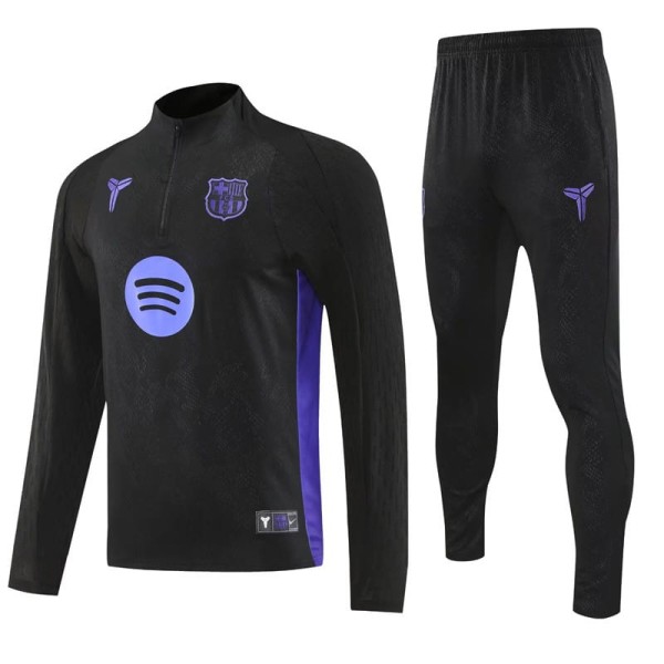 2025/26 BAR Black Half Pull Tracksuit