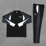 2025 WQD Black Half Pull Tracksuit
