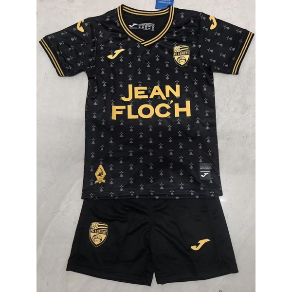 2025/26 FC Lorient 3RD Black Fans Kids Soccer jersey