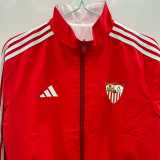 2025/26 Sevilla Red Windbreaker