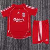 2006/07 LIV Home Red Retro Kids Soccer jersey