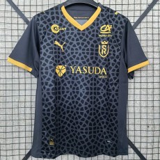 2025/26 Stade de Reims Away Gray Fans Soccer jersey