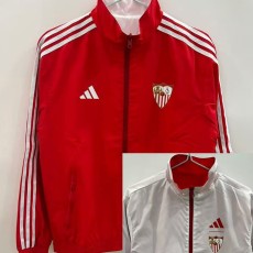 2025/26 Sevilla Red Windbreaker