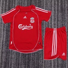 2006/07 LIV Home Red Retro Kids Soccer jersey