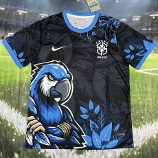 2025 Brazil Special Edition Black Fans Soccer jersey