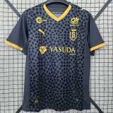 2025/26 Stade de Reims Away Gray Fans Soccer jersey