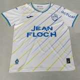 2025/26 FC Lorient Away White Fans Soccer jersey