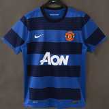 2011/12 Man Utd Away Dark Blue Retro Soccer jersey