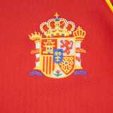 1998 Spain Home Red Retro Kids Soccer jersey