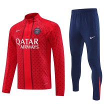 2025/26 PSG Red Half Pull Tracksuit