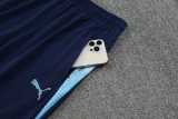 2025/26 Man City Azure Half Pull Tracksuit