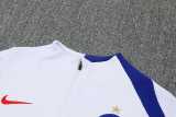 2025/26 PSG White Half Pull Tracksuit