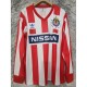 1990/91 Chivas Home Red Retro Long Sleeve Soccer jersey