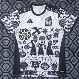 2025 Mexico White Training Shirts