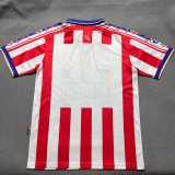 1999/00 Sporting de Gijon Home Red Retro Soccer jersey