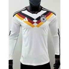 [PLAYER] 2026 Germany Home White Player Long Sleeve Soccer jersey