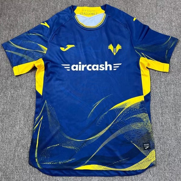 2025/26 Hellas Verona FC Home Dark Blue Fans Soccer jersey